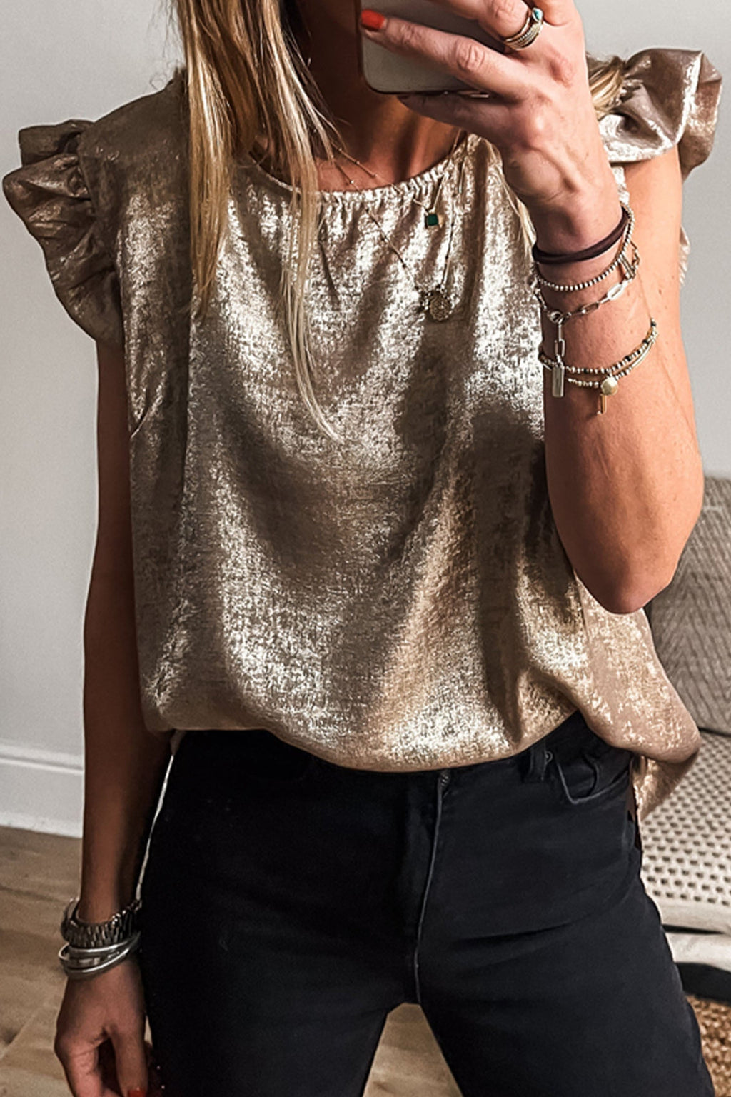 Diamond Willow Blouse Top