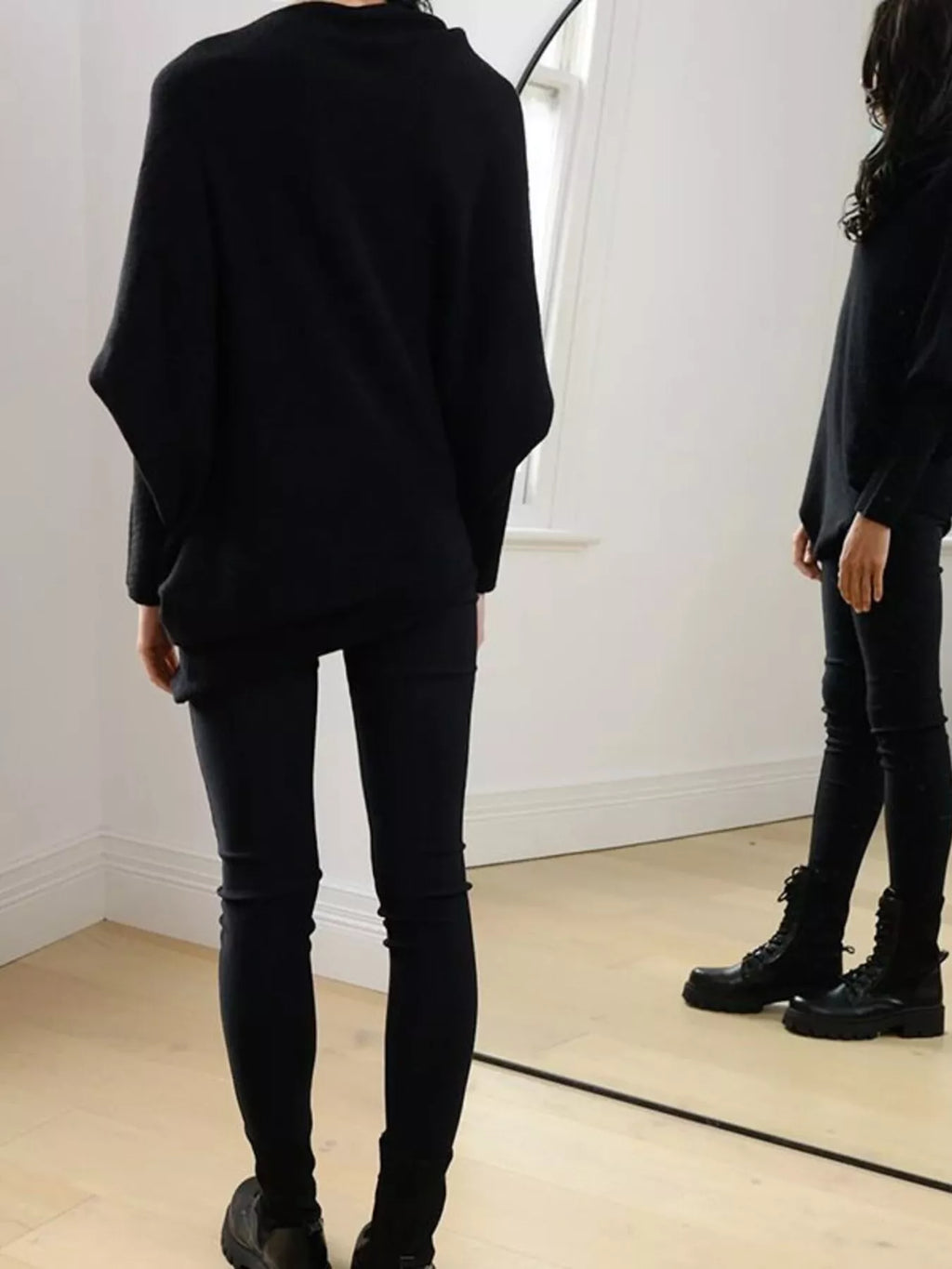 The Elisa Ann Boat-Neck Oversized Sweater