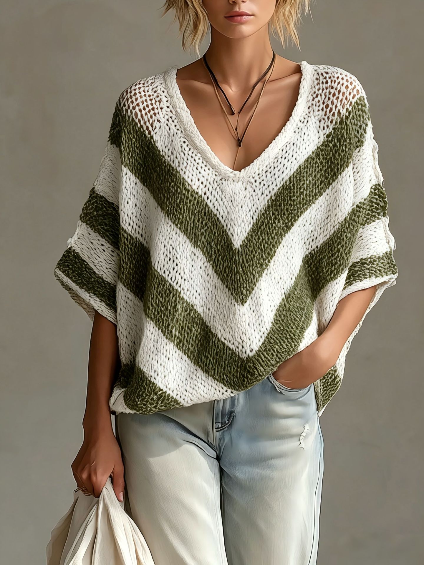 Annastia Knit Sweater Top- The Inspire Girl Collection