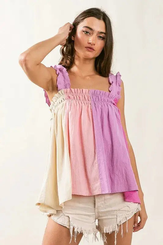 Morning Flow Tank Top- The Muse Chic Collection