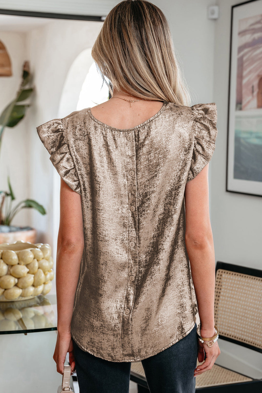Diamond Willow Blouse Top