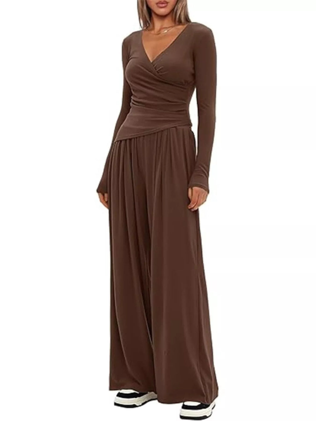 The Amara Lee Wide-Leg Lounge Set