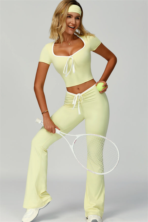 The Skyline Top & Headband Sport Set