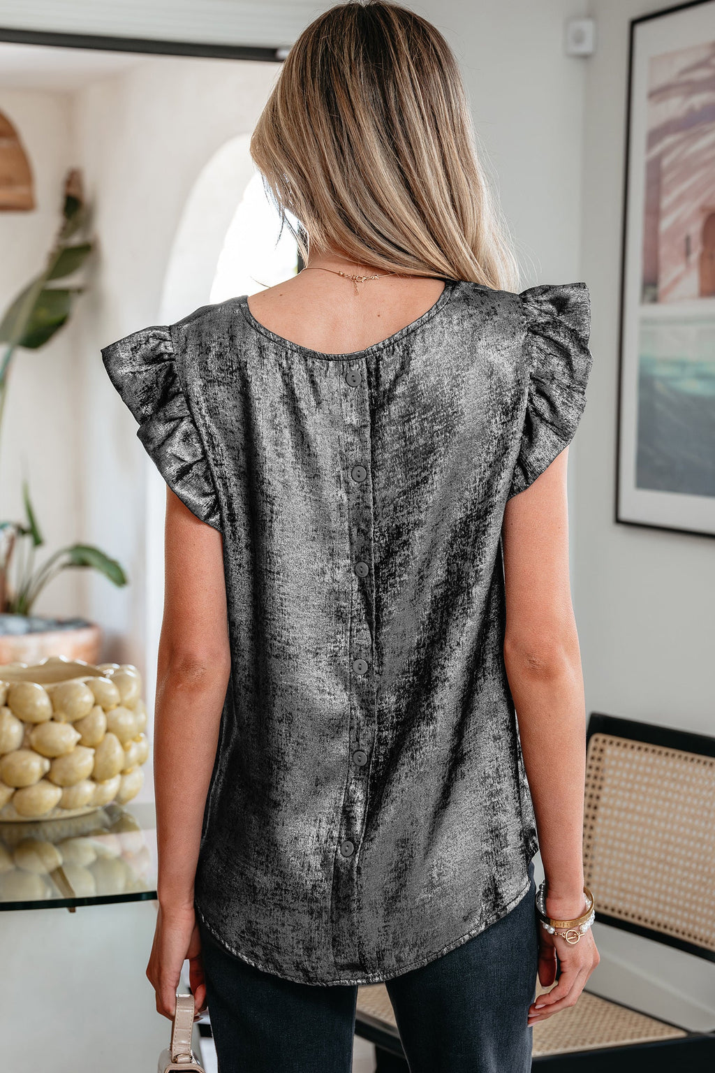Diamond Willow Blouse Top