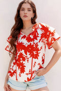 Willow Floral Blouse Top