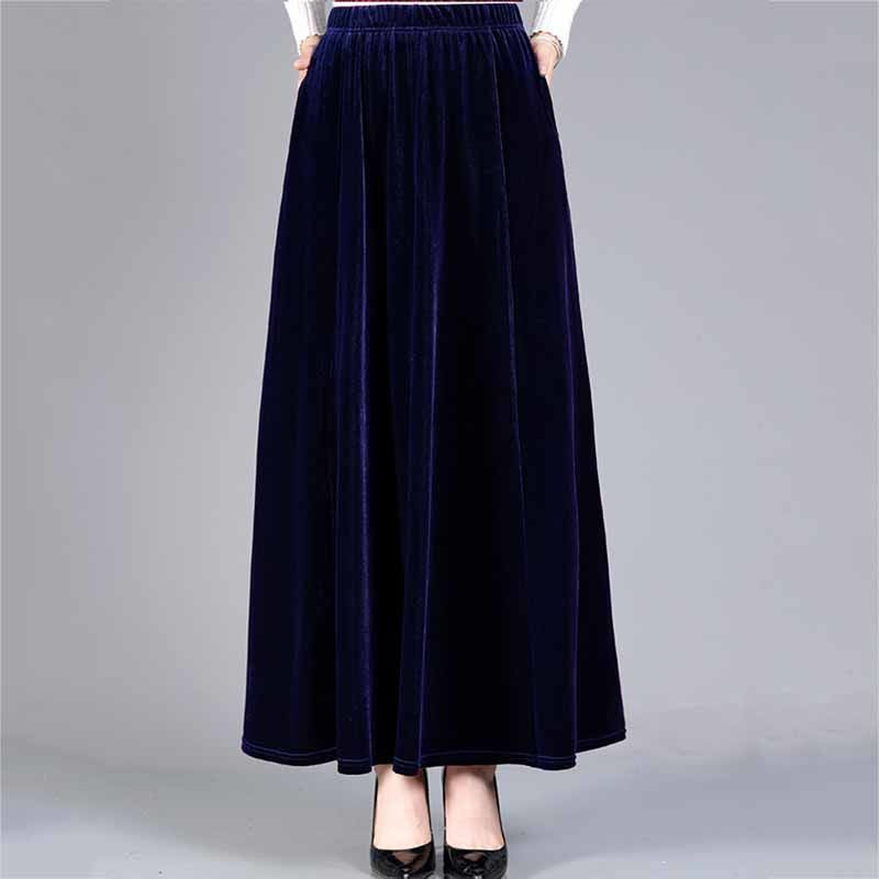 The Velvet Annie Maxi Skirt