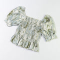 French Mamita Chic Blouse Top