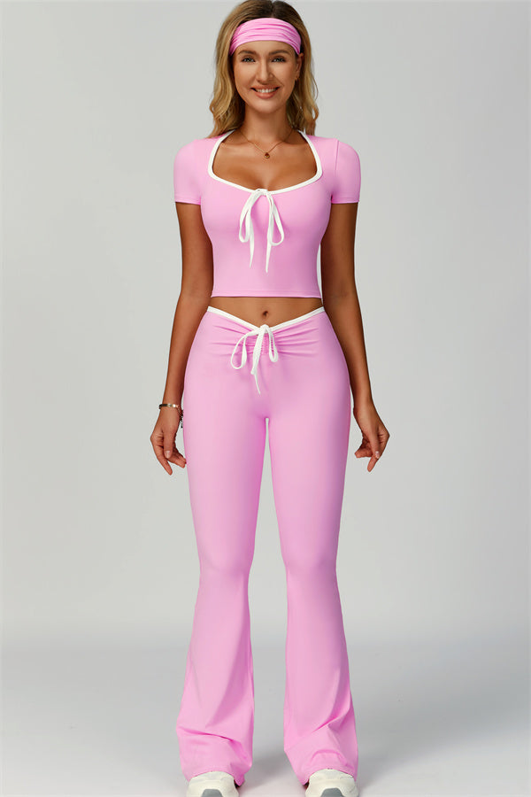 The Skyline Top & Headband Sport Set