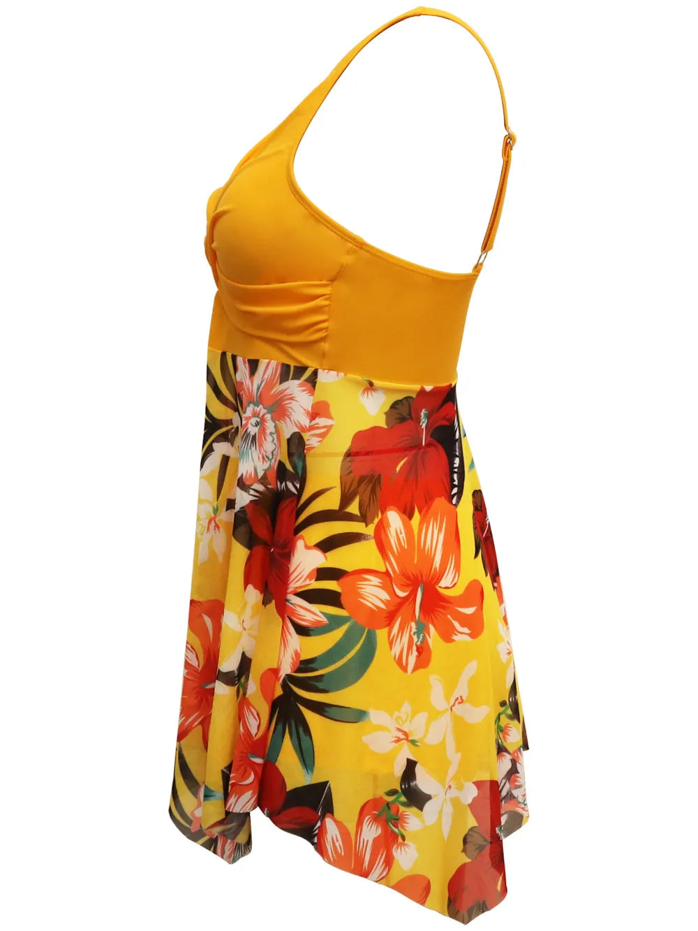 Golden Glow Two-Piece Beach Swim Set