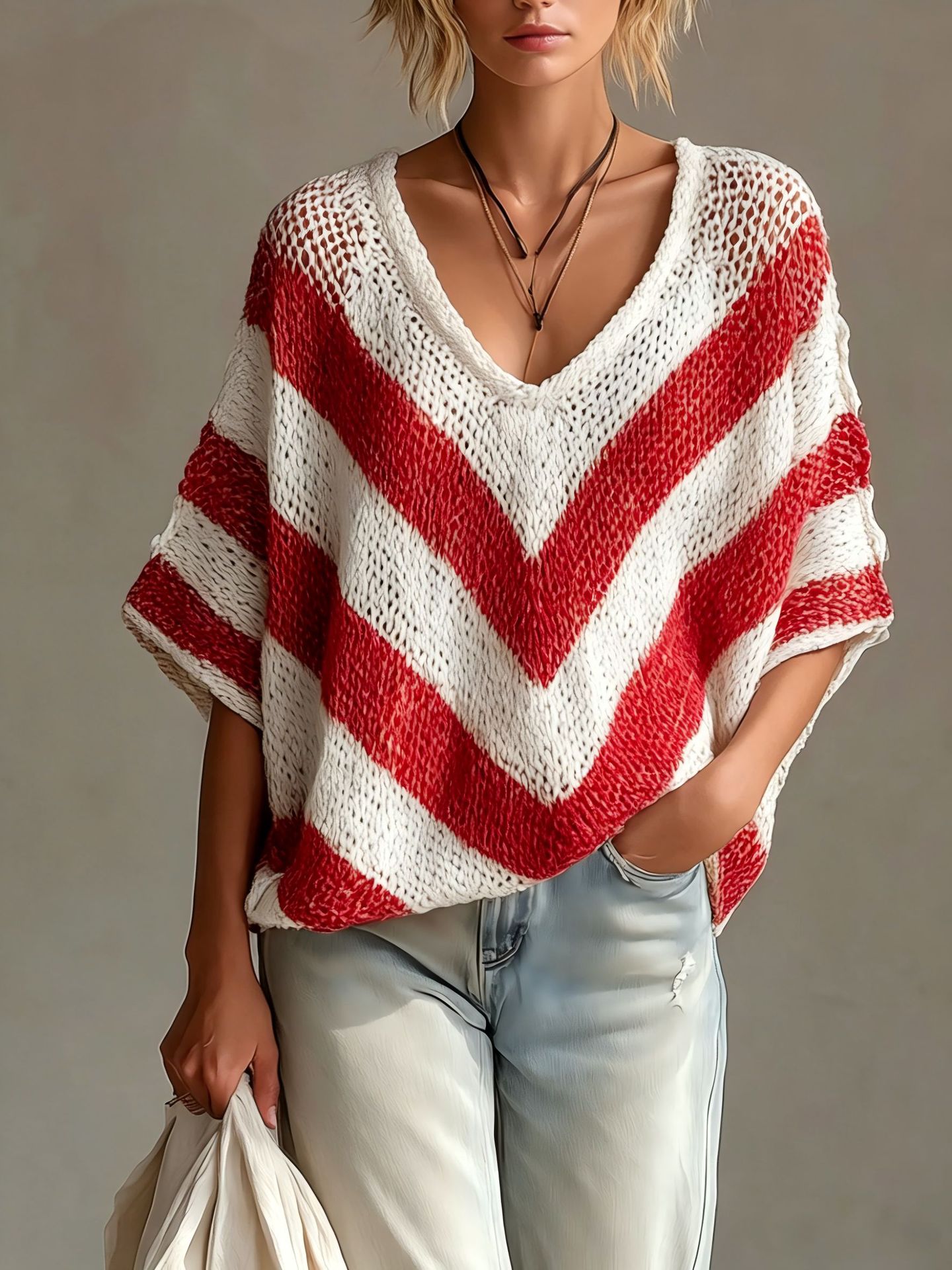 Annastia Knit Sweater Top- The Inspire Girl Collection