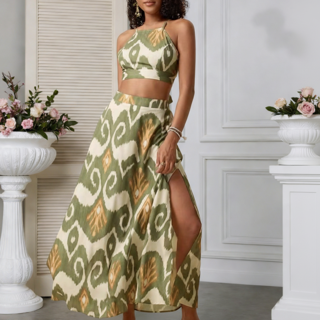 Mariana Merlin Chic Two-Piece Skirt Set