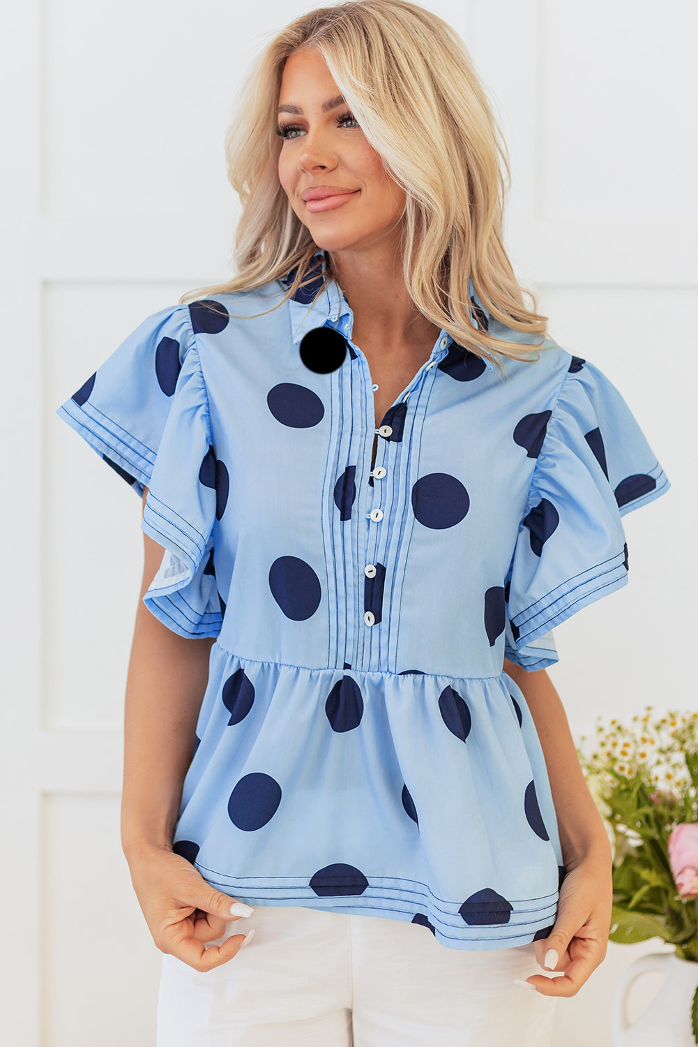 Country Rose Blouse Top