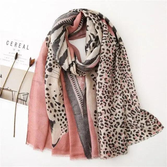 Leopard Scarf