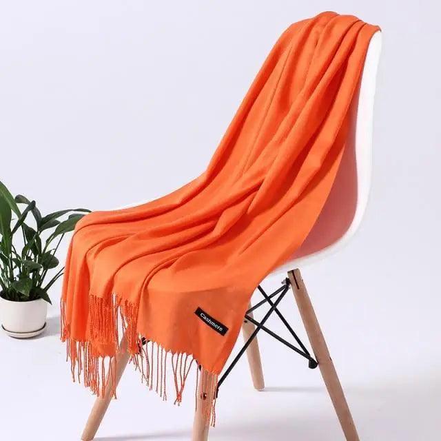 Fashion Women Scarf Winter Long Lady Shawls For Women For Winter Scarves Wraps Fashion Winter Women's Scarf Touch Shawl Wrapped Soft Warm Scarf