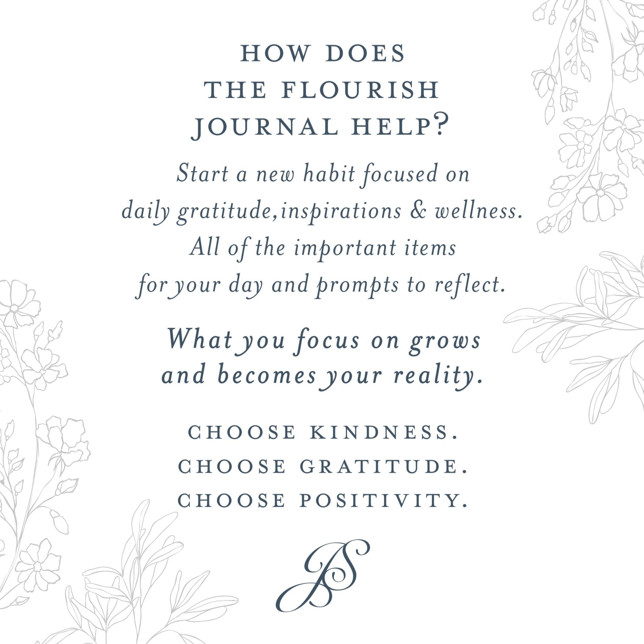Flourish // Wellness Journal