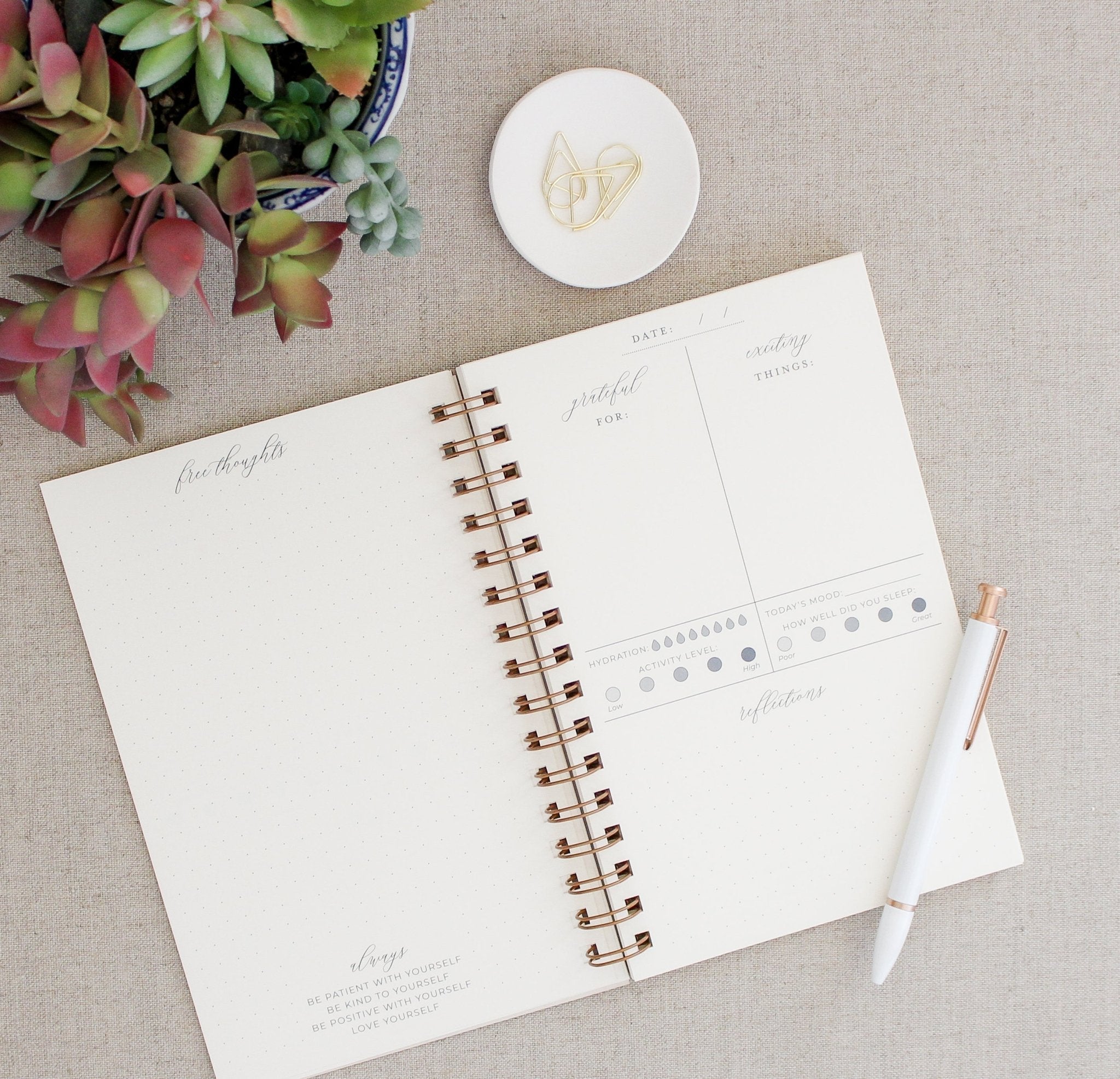 Flourish // Wellness Journal