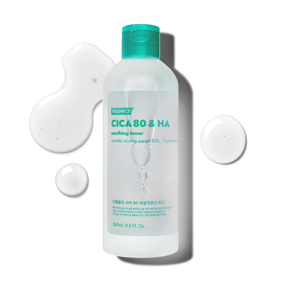 FRANKLY CICA 80 & Hyaluronic Acid Toner