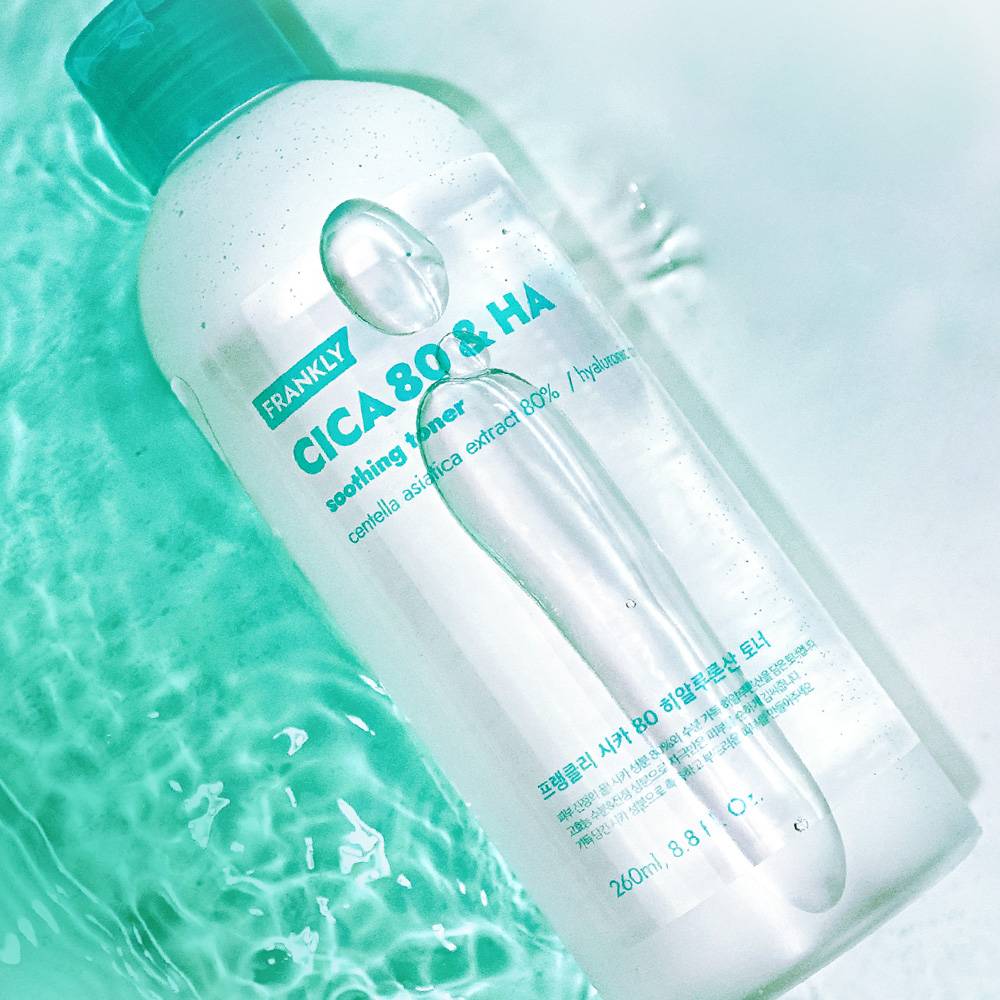 FRANKLY CICA 80 & Hyaluronic Acid Toner