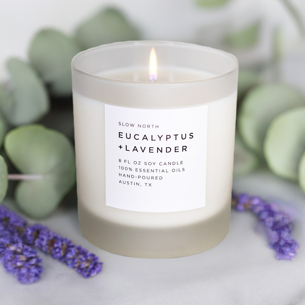 Soft Girl Eucalyptus + Lavender - Signature Candle- The Soft Nature Girl Collection