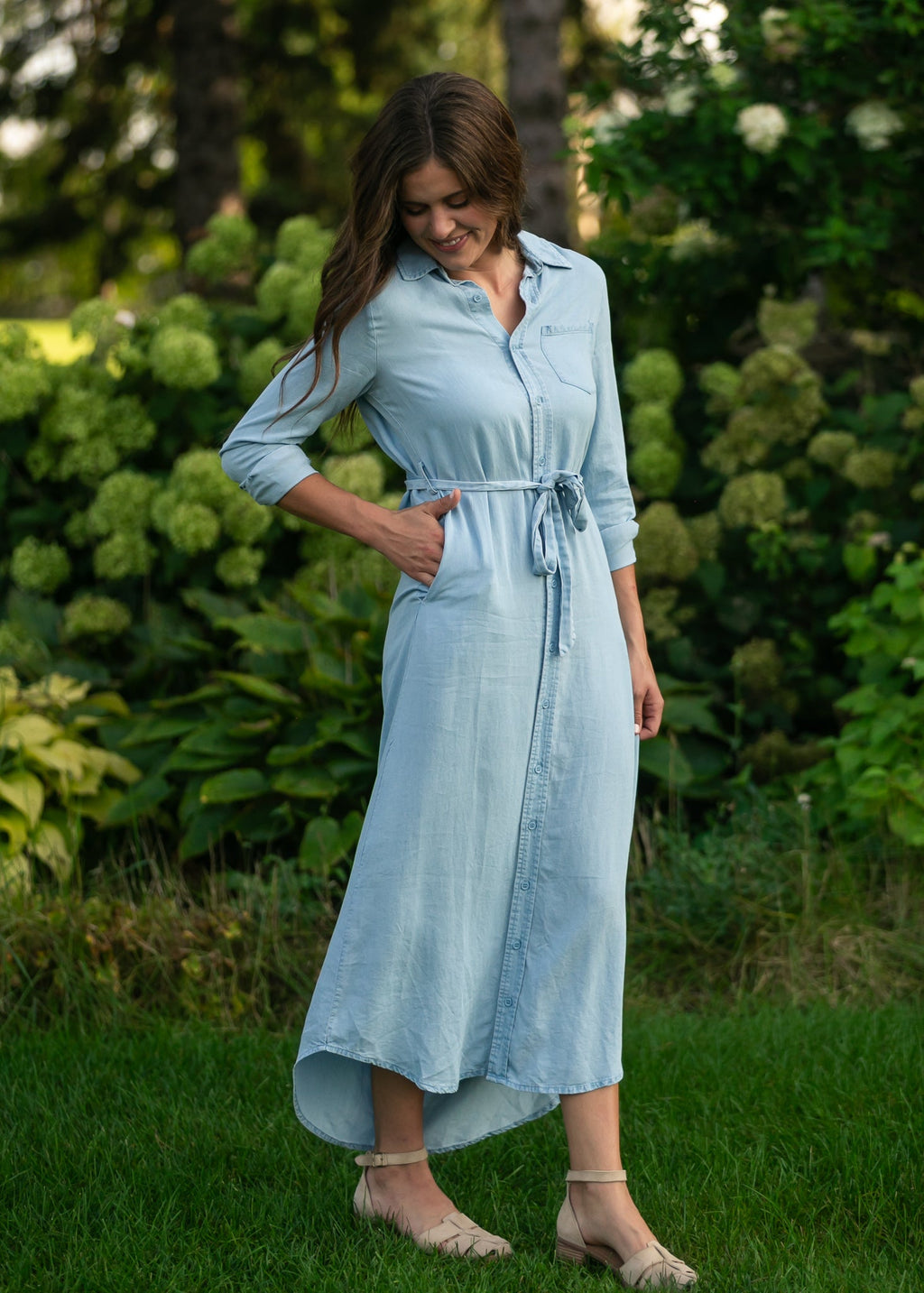 Hazel Marie Long Sleeve Dress