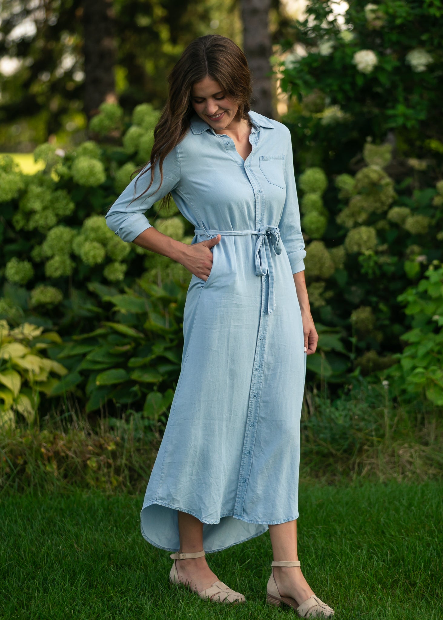 Hazel Marie Long Sleeve Dress
