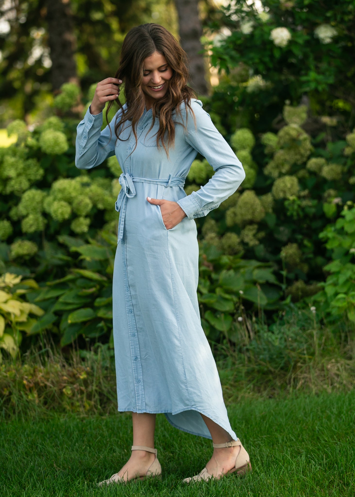 Hazel Marie Long Sleeve Dress