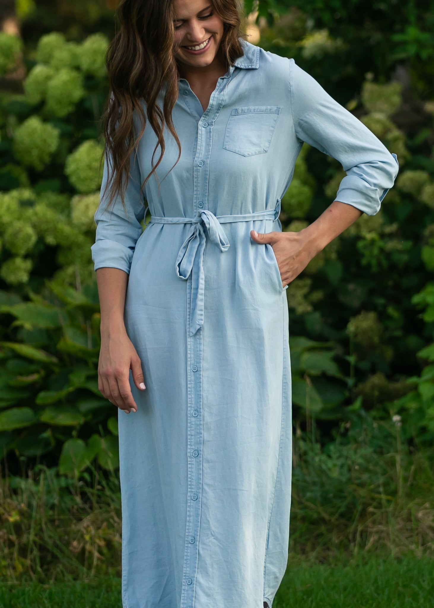 Hazel Marie Long Sleeve Dress