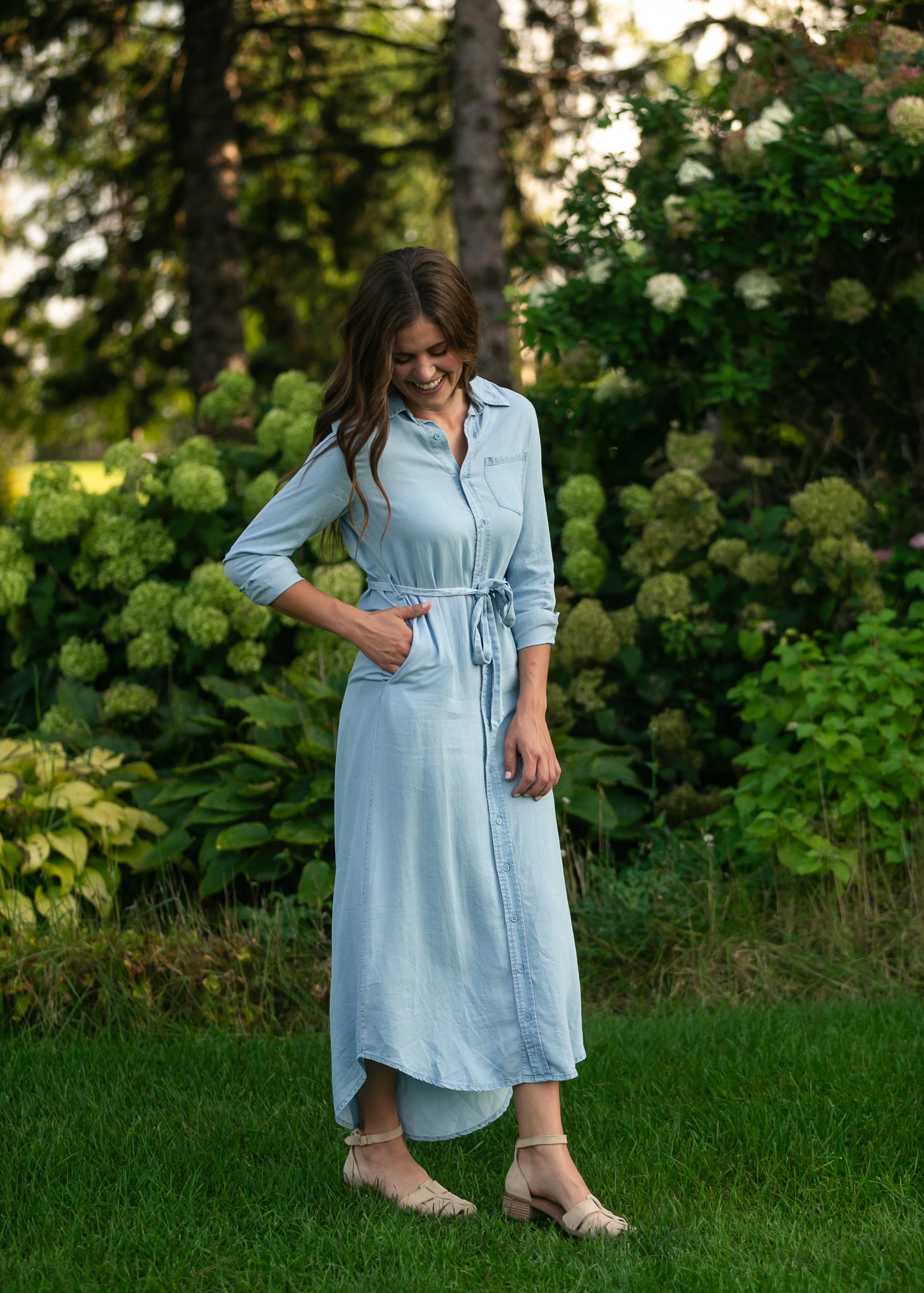Hazel Marie Long Sleeve Dress