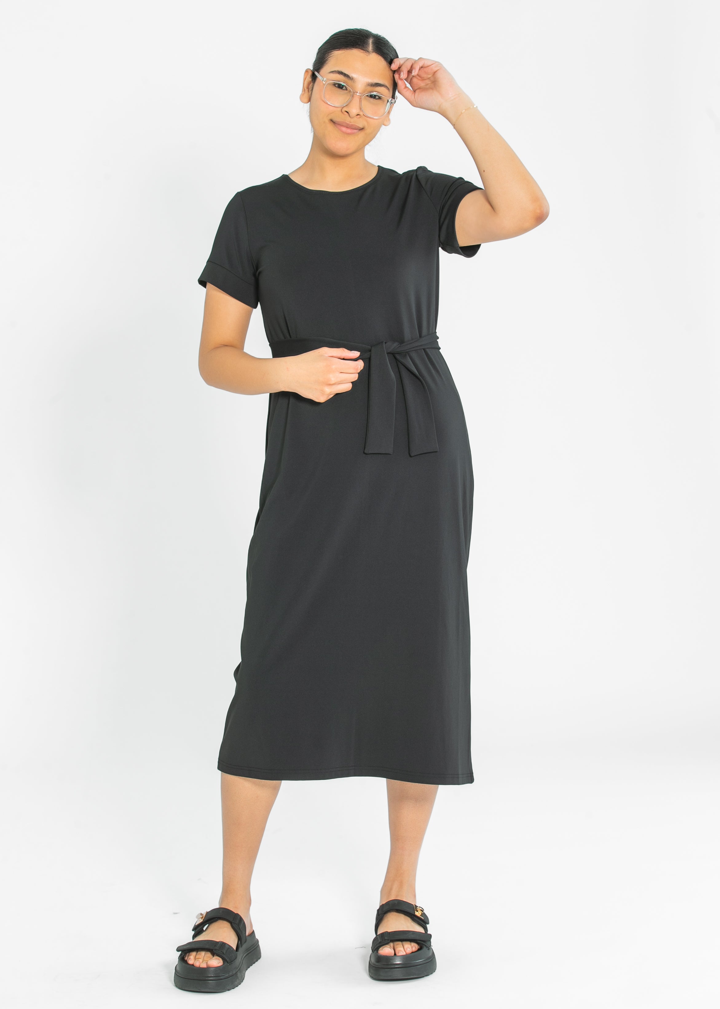 Lennox Rose Midi Dress