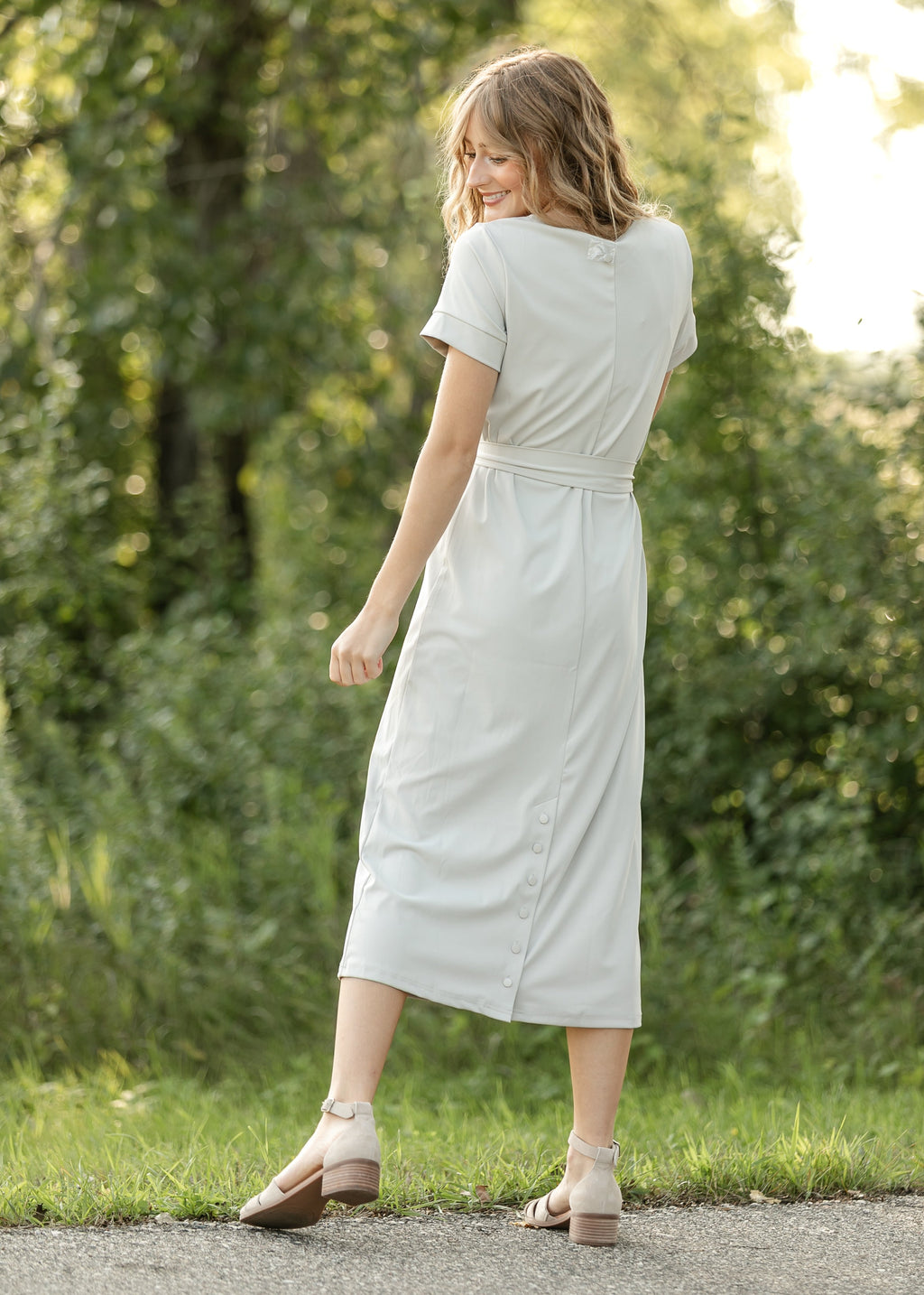 Lennox Rose Midi Dress