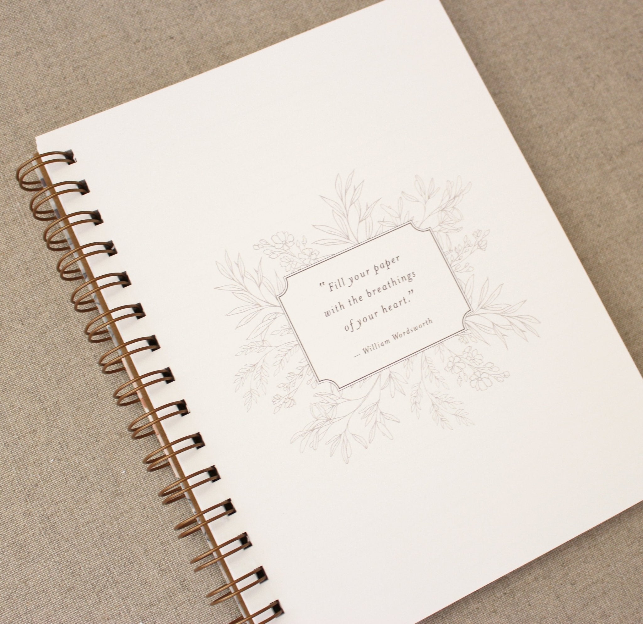New! Beautiful Thoughts // Journal