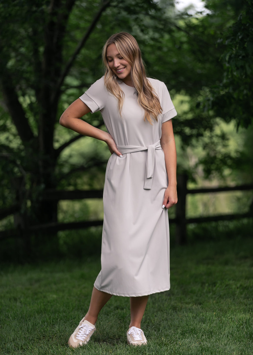 Lennox Rose Midi Dress