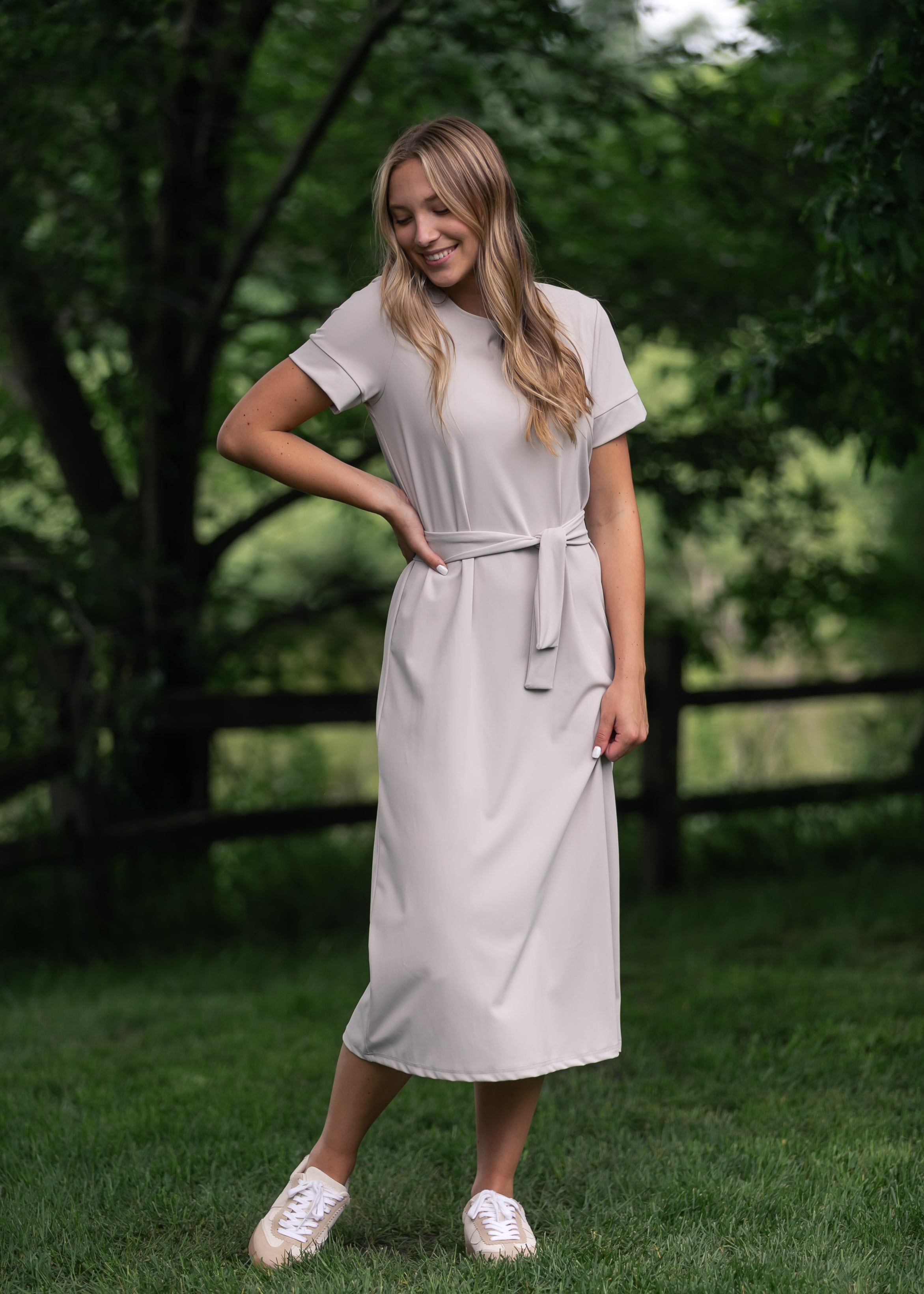 Lennox Rose Midi Dress