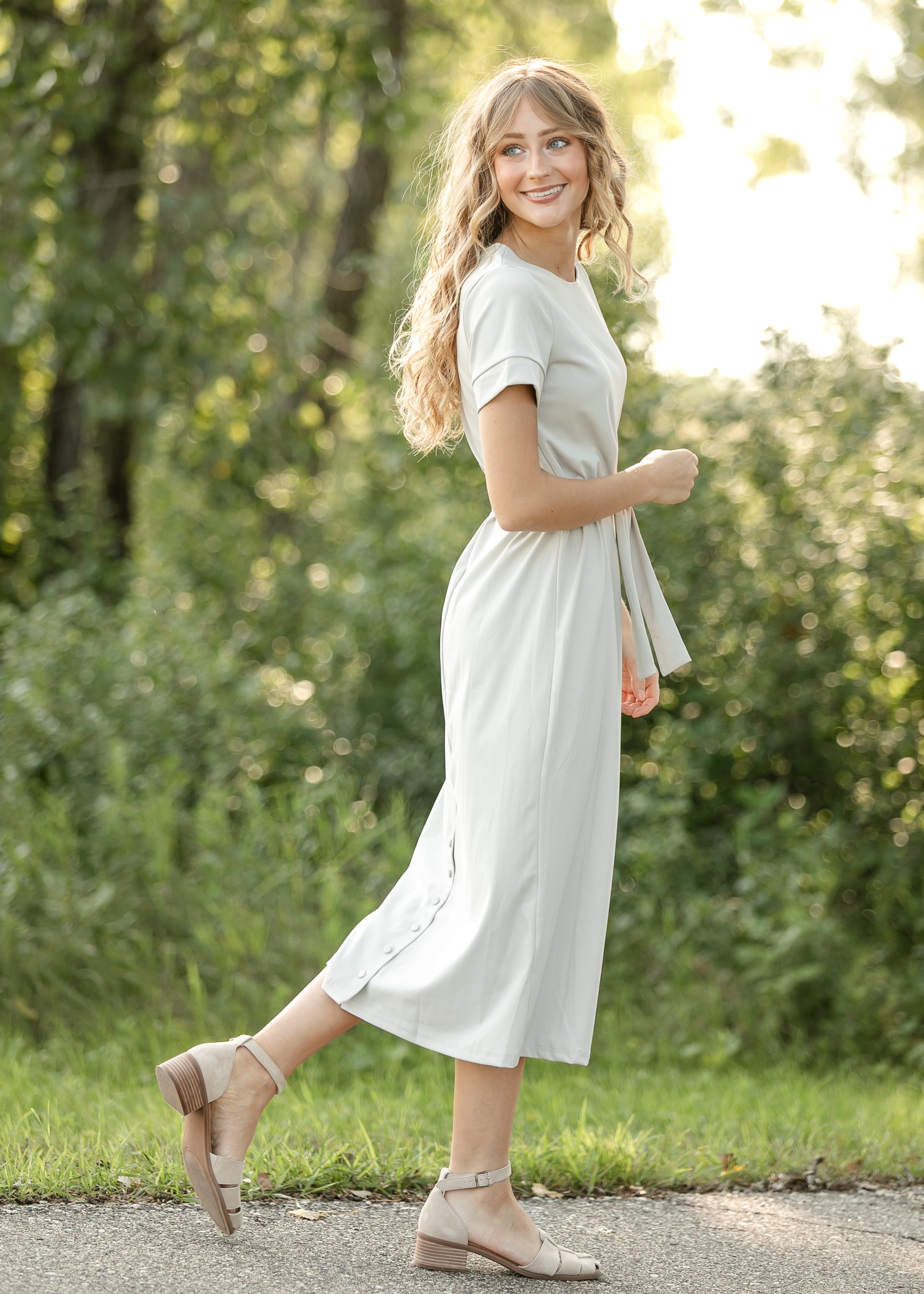Lennox Rose Midi Dress