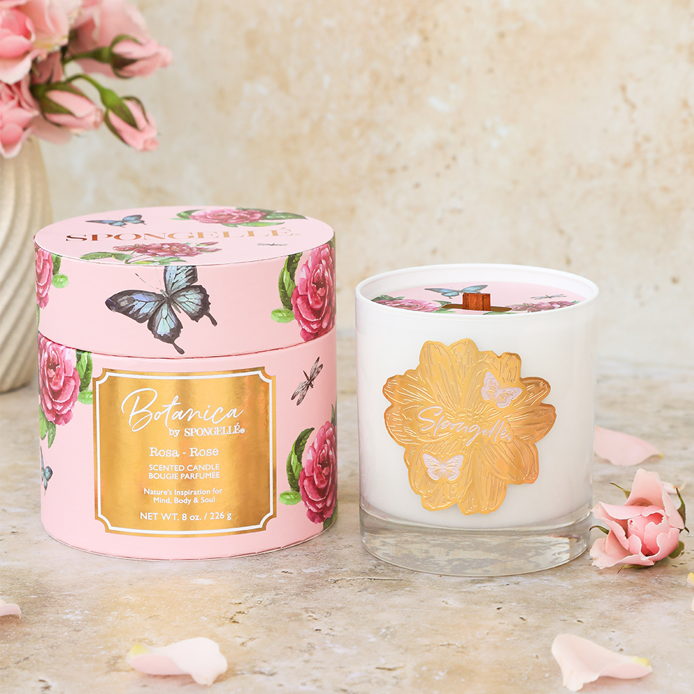 Rose Chic | Botanica Candle- The Chica Chic Collection