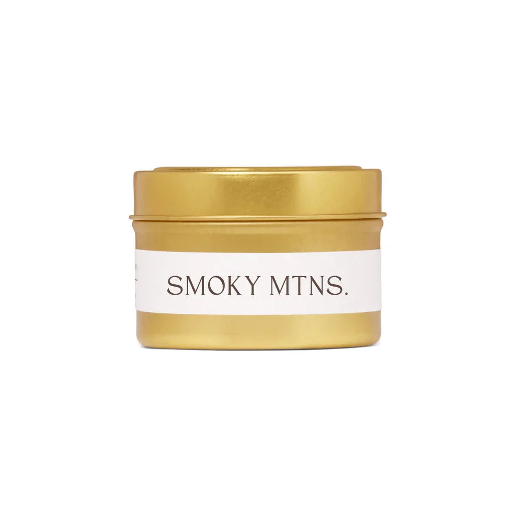 Smoky Mountain Chic Travel Candle- The Calm Girl Collection