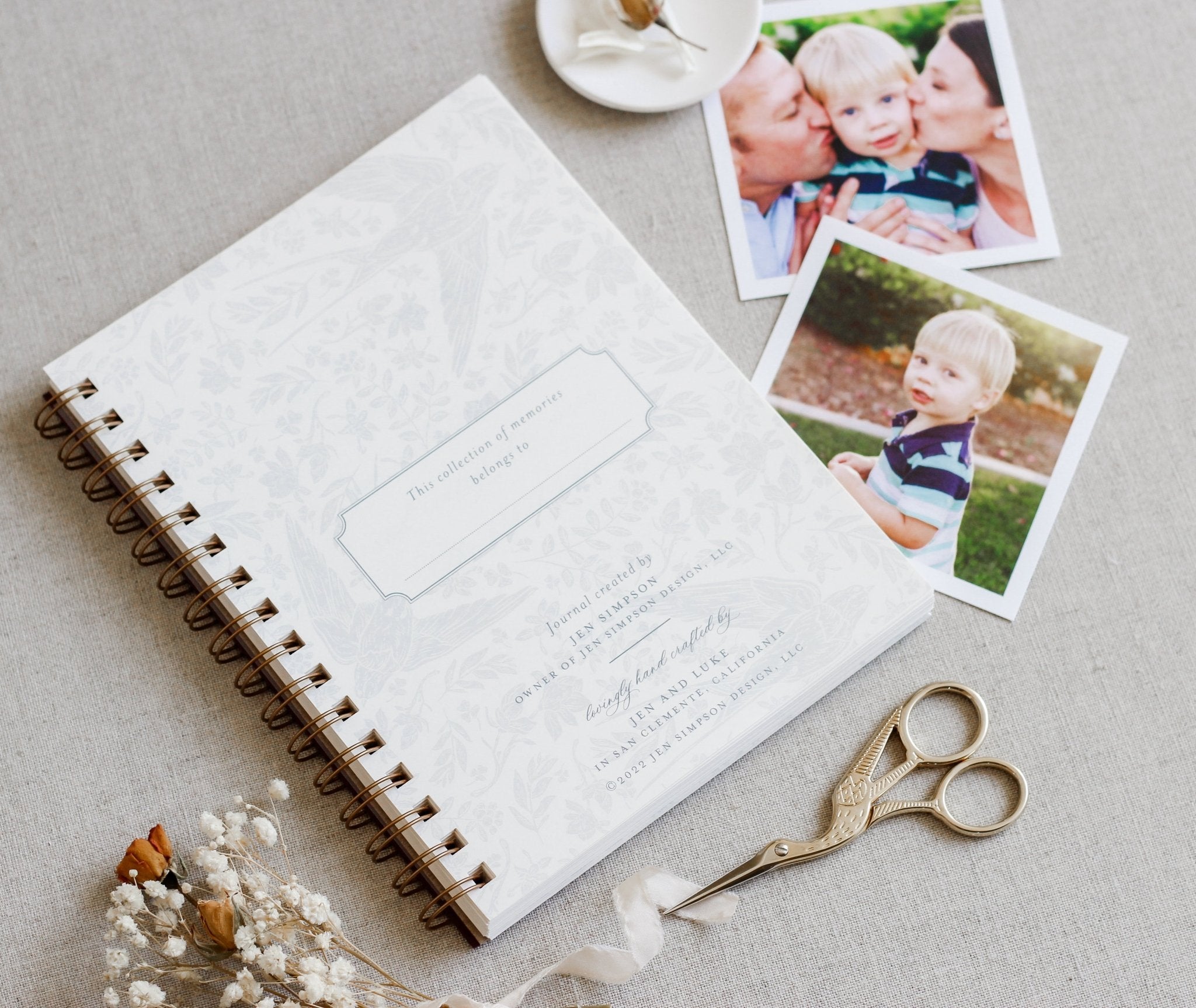 The Little Book of Us // Family Memory Journal