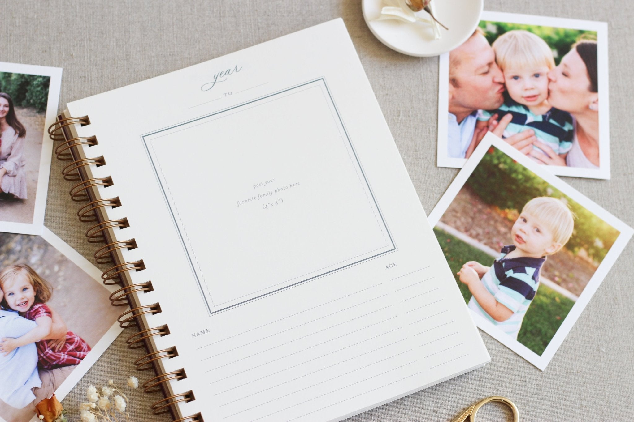 The Little Book of Us // Family Memory Journal