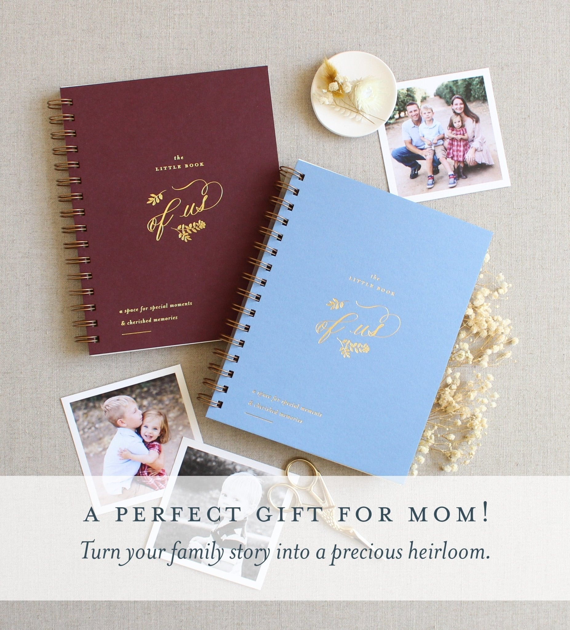 The Little Book of Us // Family Memory Journal