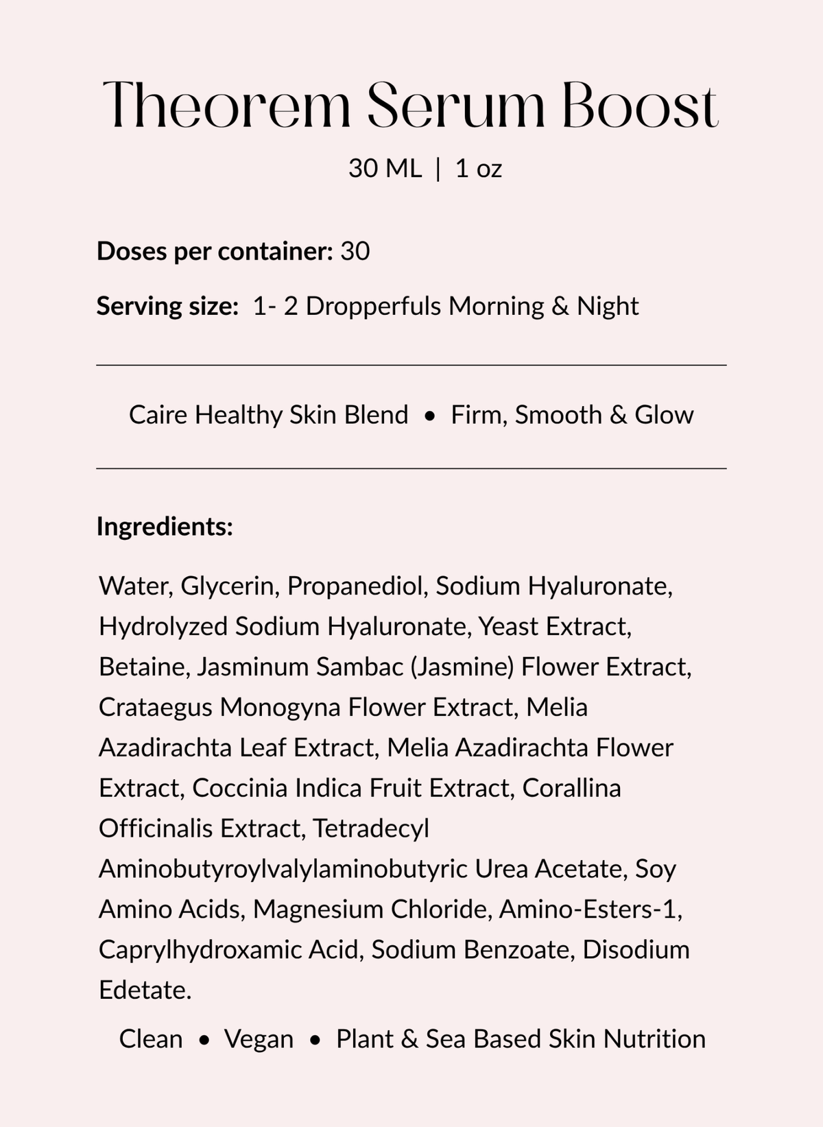 Theorem Serum Boost