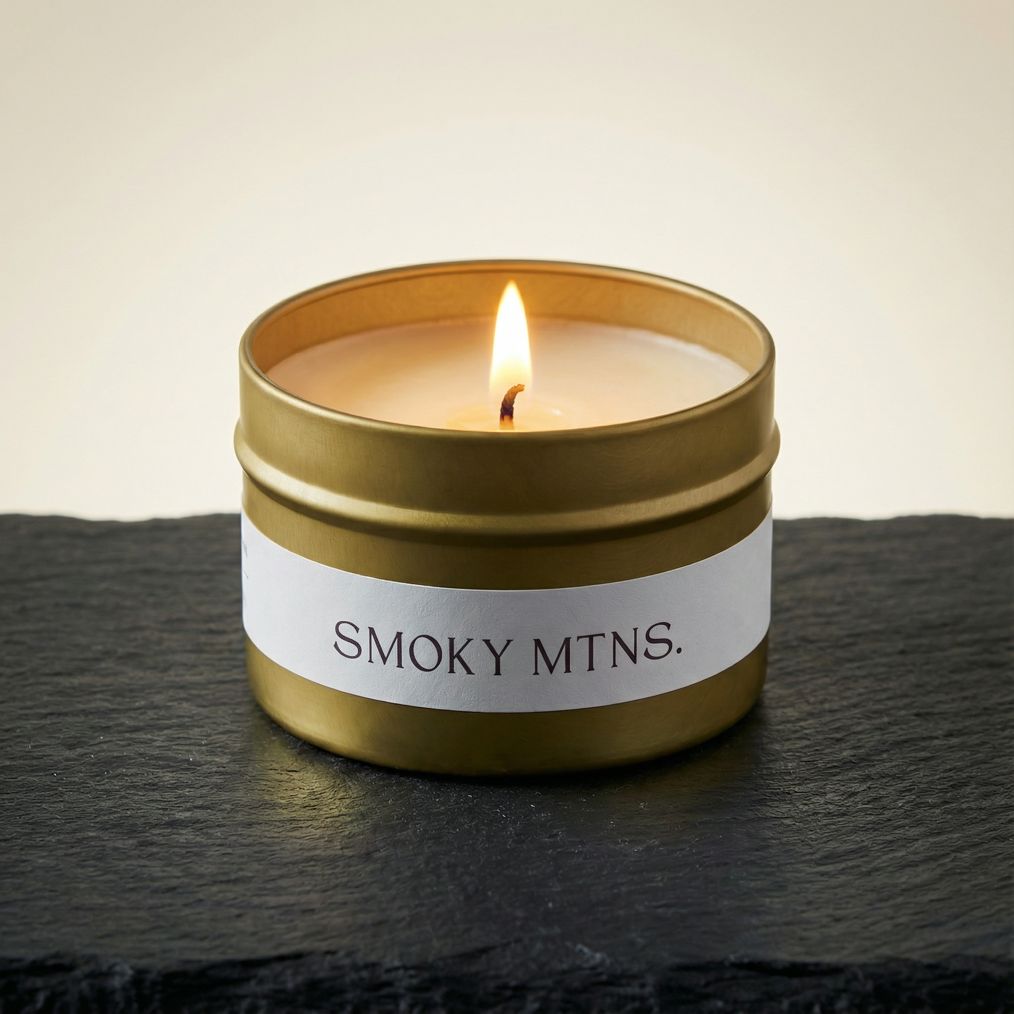 Smoky Mountain Chic Travel Candle- The Calm Girl Collection