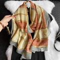 Leopard Print Cotton Scarf